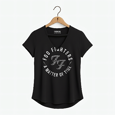 Blusinha Foo Fighters Preta