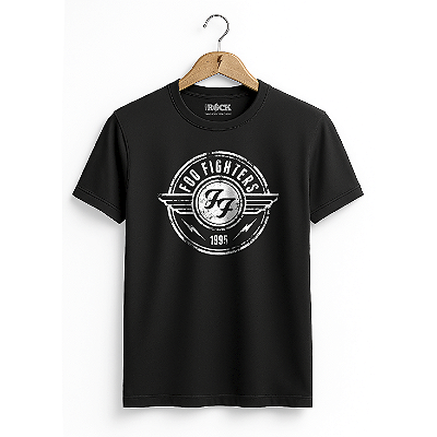 Camiseta Foo Fighters 1995 Preta