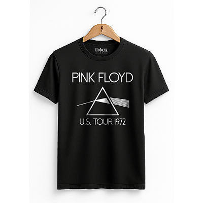 Camiseta Pink Floyd Tour 1972 Preta