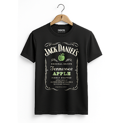 Camiseta Jack Daniels Apple Preto