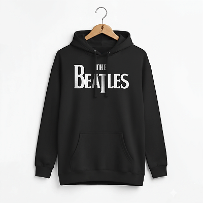 Moletom Canguru The Beatles Preto