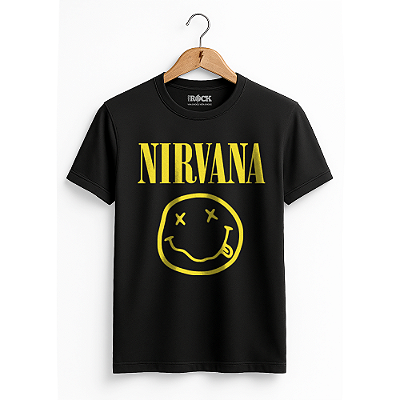 Camiseta Nirvana Preta