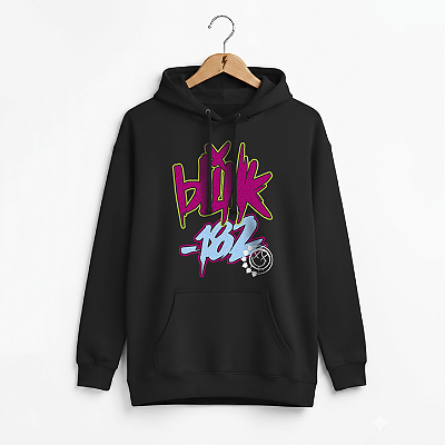 Moletom Canguru Blink 182 Preto