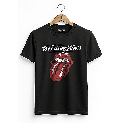 Camiseta Rolling Stones Preta