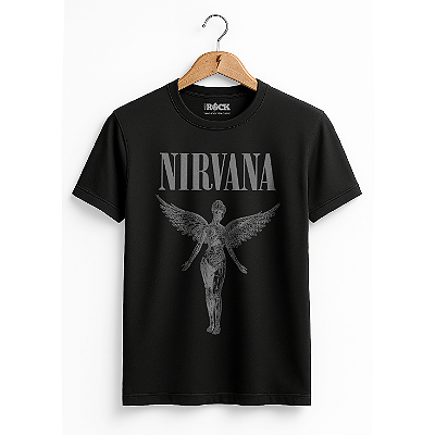 Camiseta Nirvana In Utero Preta