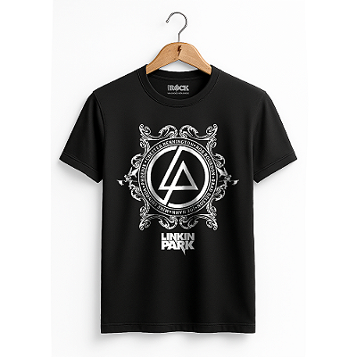 Camiseta Linkin Park Logo Preta