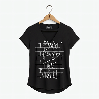 Blusinha Pink Floyd The Wall - Preta