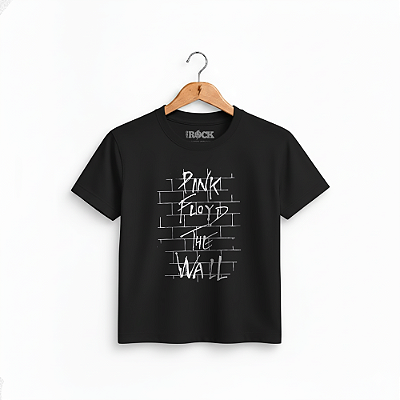 Camiseta Infantil Pink Floyd The Wall - Preta