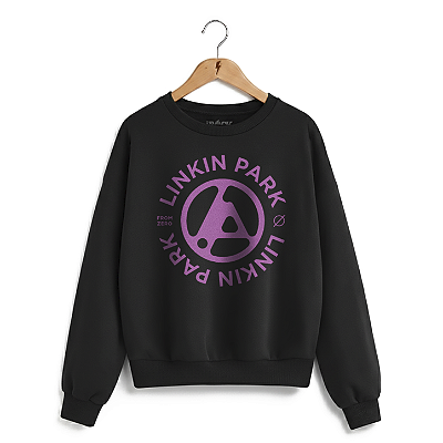 Moletom Careca Linkin Park From Zero Preto