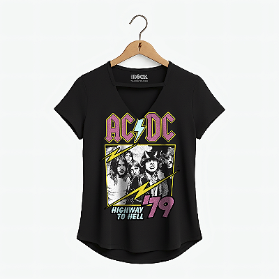 Blusinha ACDC 79 Preta