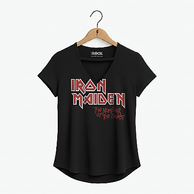 Blusinha Iron Maiden The Number Preta