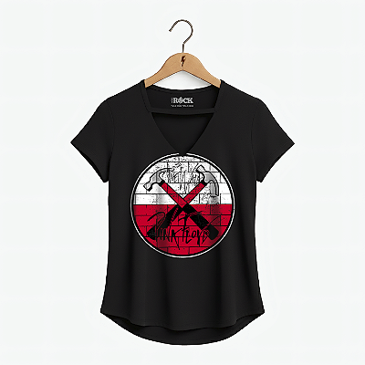 Blusinha Pink Floyd The Wall Preta