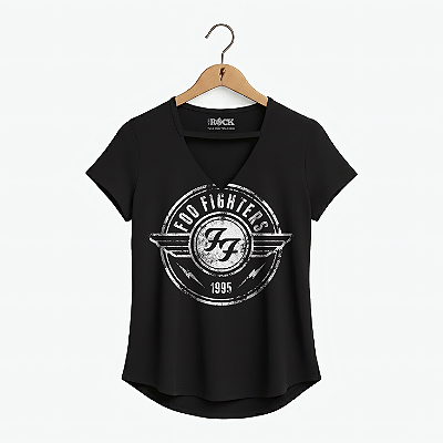 Blusinha Foo Fighters 1995 Preta