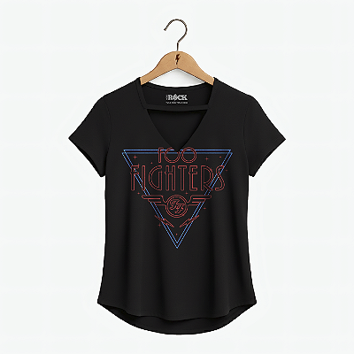 Blusinha Foo Fighters Preta