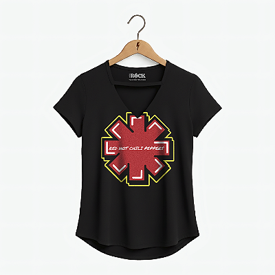Blusinha Red Hot Logo Preta