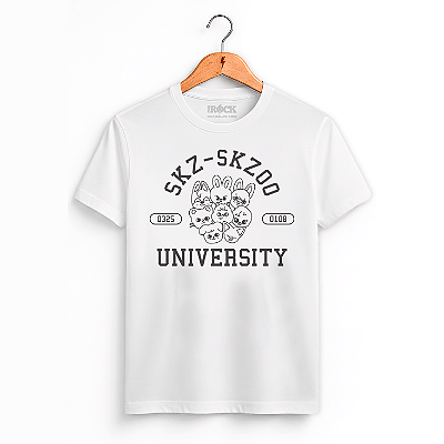Camiseta Stray Kids SKZOO - Branca