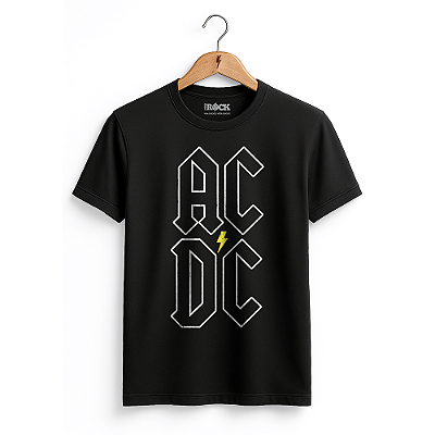 Camiseta ACDC Vert - Preta