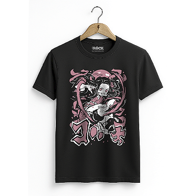 Camiseta Demon Slayer Nezuko - Preta
