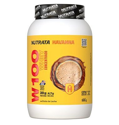 NUT W100 900G POTE D LEITE HAVANNA NUTRATA