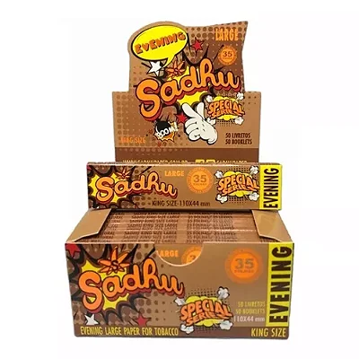 CAIXA SEDA SADHU EVENING BROWN LARGE