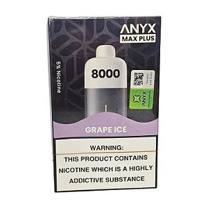 ANYX 8.000 PUFFS GRAPE ICE