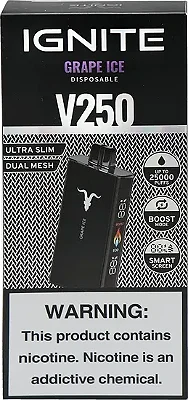 IGNITE V250 GRAPE ICE