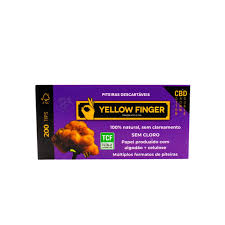 PITEIRA LARGA YELLOW FINGER 200TIPS