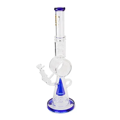 BONG DE VIDRO ABDZ GOLD LINE GEOMETRIC