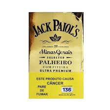 Palheiro de Tabaco Jack Paiol's Gold - c/ 20