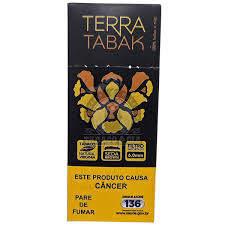 Caixa de Terra Tabak Enrolado Seda Brown