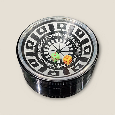 Dichavador Resistente 3 Partes Modelo Roleta Cassino