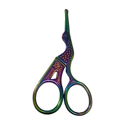 Tesoura Para Triturar Tabaco Sem Ponta - Rainbow