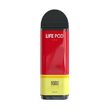 REFIL LIFE POD 8.000 PUFFS STRAWBERRY BANANA