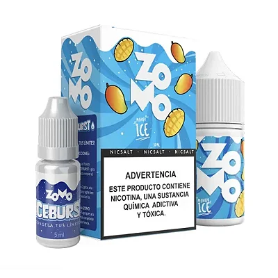 ZOMO NICSALT 30ML 50MG MANGO ICE (MANGA ICE)