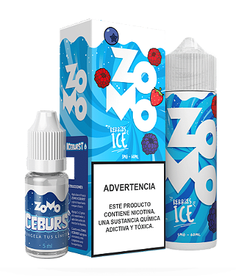 ZOMO 60ML 3MG BERRIES ICE (FRUTAS VERMELHAS ICE)