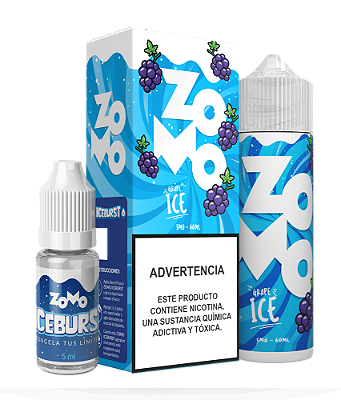 ZOMO 60ML 3MG GRAPE ICE (UVA ICE)
