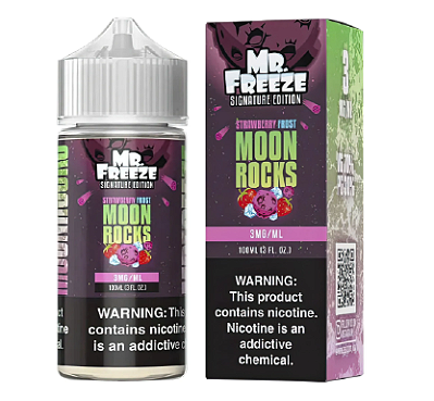 MR FREEZE STRAWBERRY FROST MOONROCKS 100ML 3MG