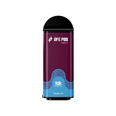 REFIL LIFE POD 10.000 PUFFS GRAPE ICE