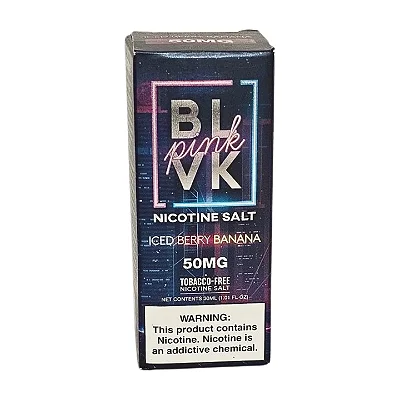 BLVK ICED BERRY BANANA ICE 30ML 50MG