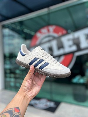 Tênis Adidas Samba Bege/Marinho