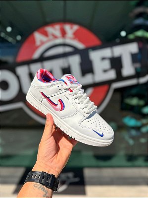 NIKE DUNK BRANCO/ROSA