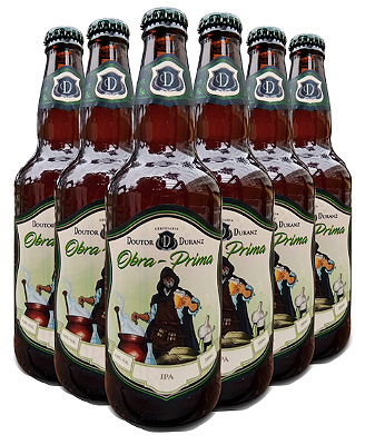 Cerveja Obra-Prima - IPA 500ml (Caixa c/ 6un)