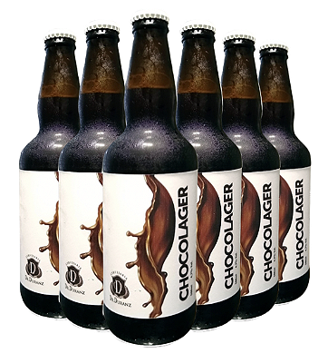 Cerveja Chocolager 500ml (Caixa c/ 6un)