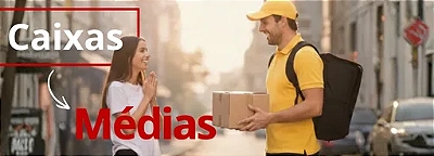 Caixas médias
