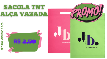PROMOÇÃO ALÇAS VAZADAS