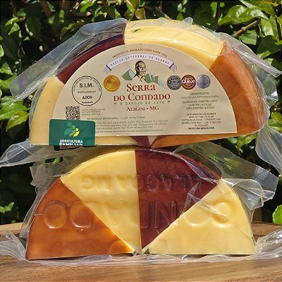 Kit com 4 Queijos Alagoa Serra do Condado 500g