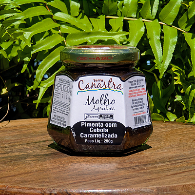 Molho Agridoce de Pimenta com Cebola Caramelizada 250g