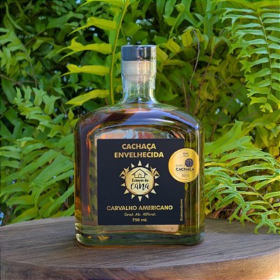 Cachaça Carvalho Americano 750 ml Estação da Cana