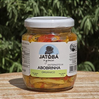 Antepasto de Abobrinha Orgânico Jatobá