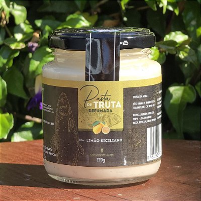 Pasta de Truta Defumada com Limão Siciliano